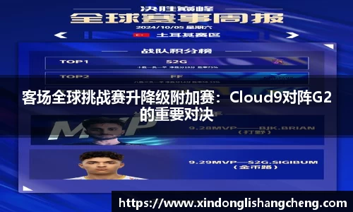 客场全球挑战赛升降级附加赛：Cloud9对阵G2的重要对决